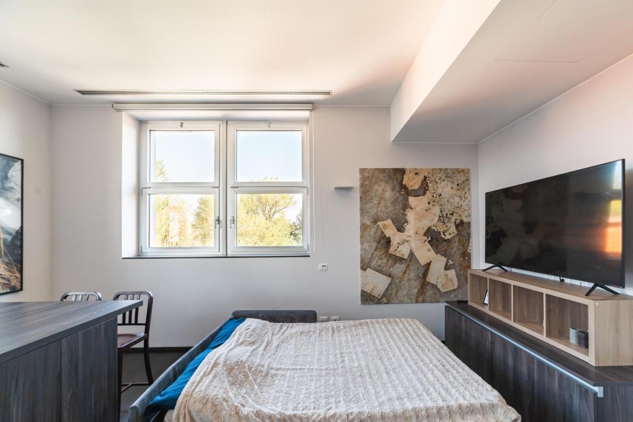 Moderno Bilocale 64Mq Con Parcheggio E Palestra Apartment มิลาน ภายนอก รูปภาพ